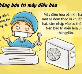 SAI LẦM KHI BỎ QUA BƯỚC BẢO DƯỠNG ĐIỀU HOÀ