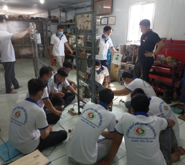 Dạy Nghề Điện Lạnh Thực Tế Tại Bình Dương
