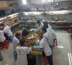 Dạy nghề sửa chữa phần cứng biến tần, PLC các hãng - TRUNG TÂM DẠY NGHỀ CẤP TỐC TN 0967.30.80.10 đt zalo