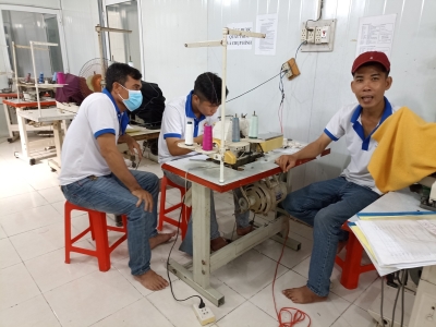 dạy nghề cắt may công nghiệp cấp tốc tại Bình Dương