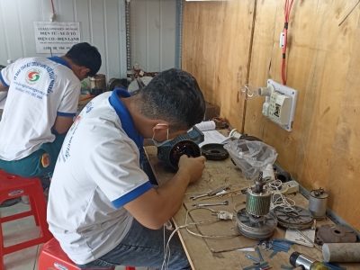 Nhận dạy nghề sửa chữa quấn motor, máy biến áp, 1Fa, 3Fa, động cơ điện các loại - trung tâm DẠY NGHỀ CẤP TỐC TN