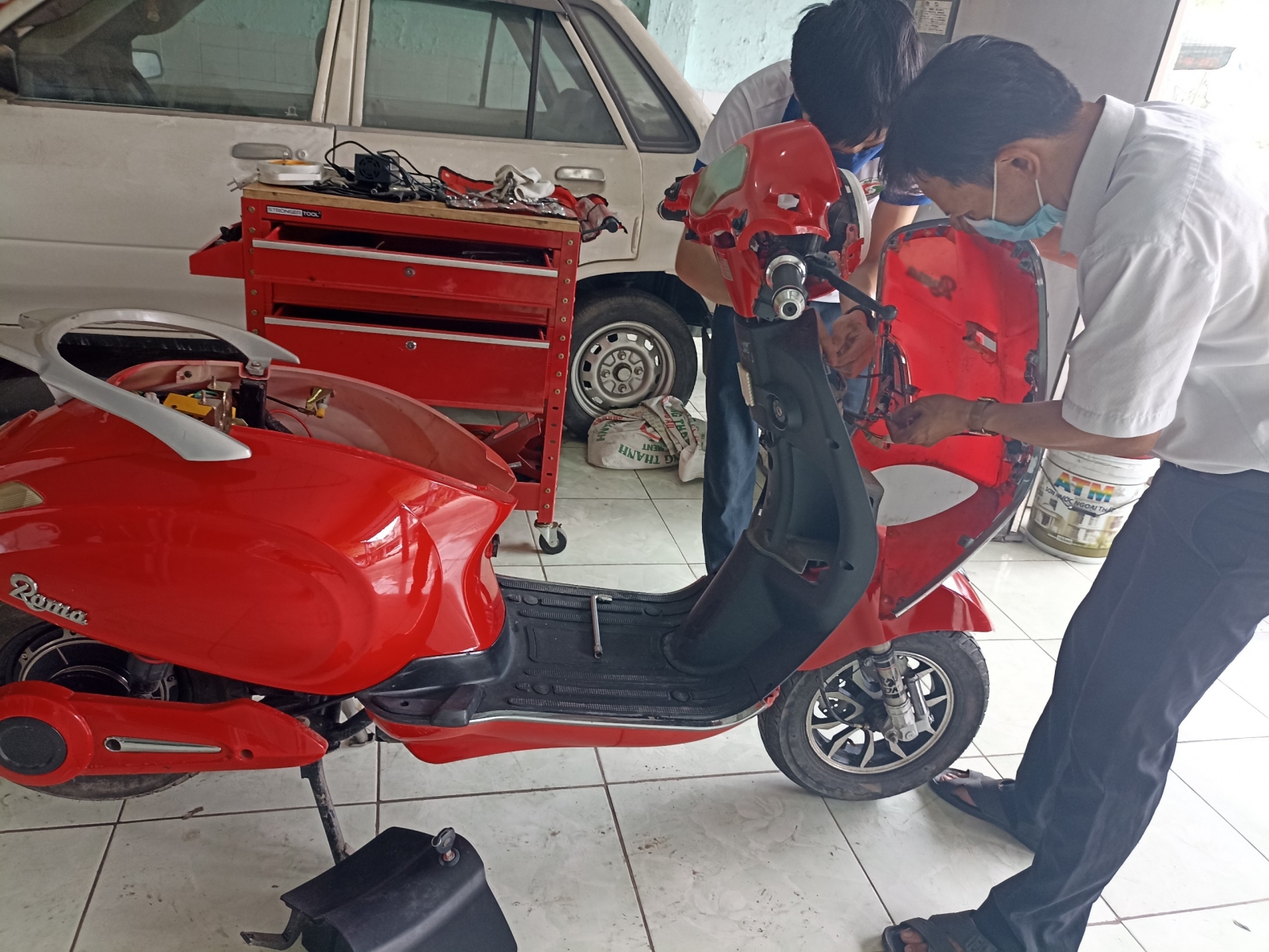 Dạy nghề sữa xe đạp điện , xe máy điện cấp tốc toàn quốc  - TRUNG TÂM DẠY NGHỀ CẤP TỐC TN 0967.30.80.10 đt zalo